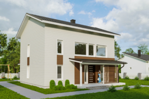 Modular houses - Tikkurila 129B
