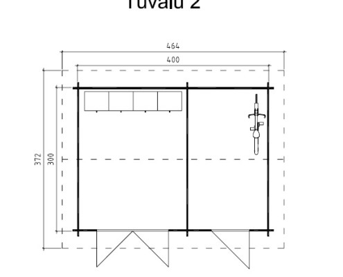 Dārza māja Tuvalu 2